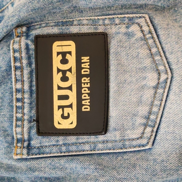 Gucci x Dapper Dan High Waist Jeans 28 - Picture 6 of 11